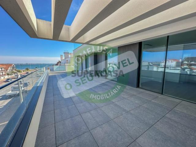 Apartamento t3+ terraços de grande dimensão com vista mar e ria Costa Nova