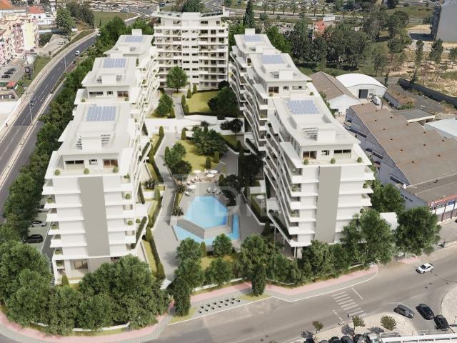 Apartamento T3 com varanda em novo empreendimento em Setúbal