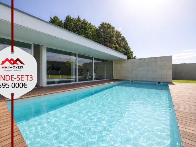 Apartamento T3 de Luxo na Maia | Condomínio Fechado com Piscina | Terraço | 307 m² de Área Total