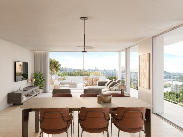 Apartamento T3 de luxo, com piscina e vistas para o rio Dour. 135m² Gondomar São Cosme, Valbom e Jovim