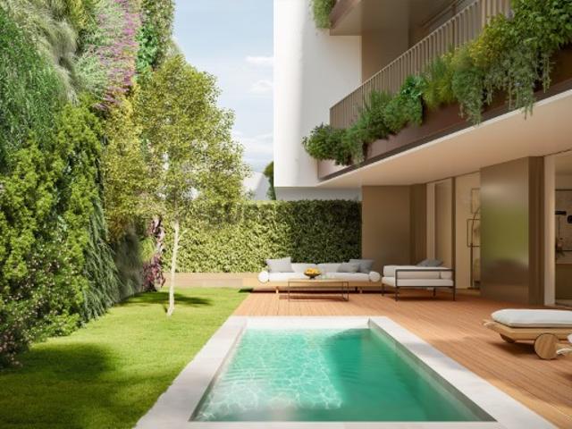 Apartamento T3 duplex com piscina privada, em novo empreendimento, na Boavista