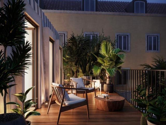 Apartamento T3 Duplex com Varanda Aura 0m² Santo António