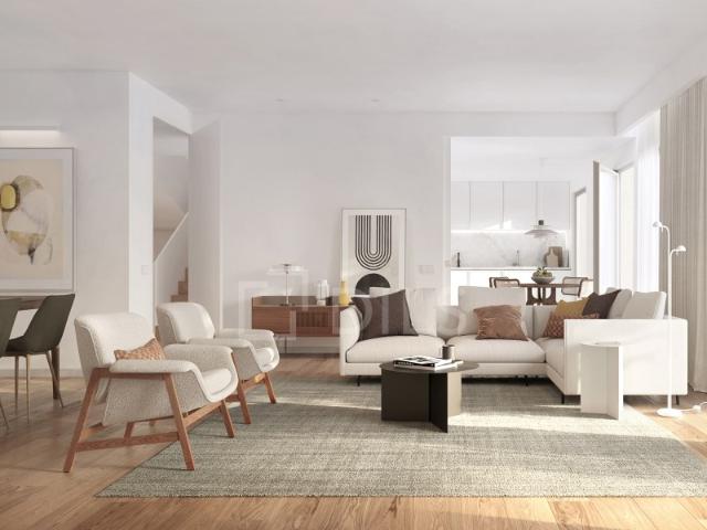 Apartamento T3 duplex com varanda em novo empreendimento em Alvalade