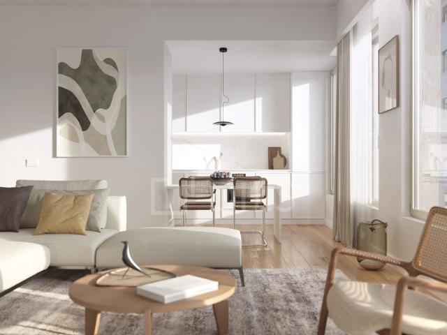 Apartamento T3 duplex com varanda em novo empreendimento em Alvalade