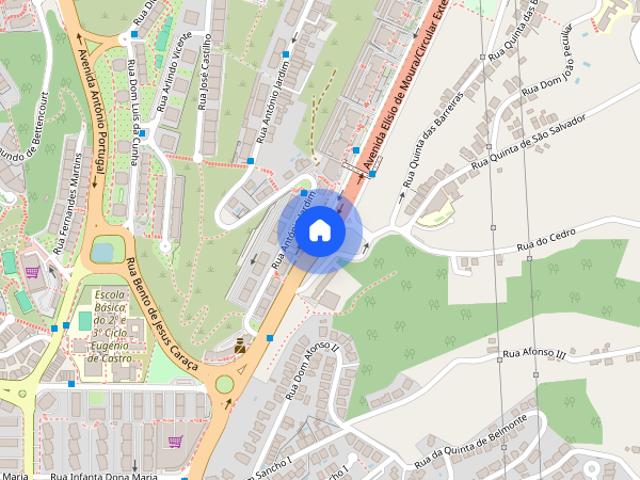 Apartamento T3 Duplex mobilado cozinha equipada em Coimbra