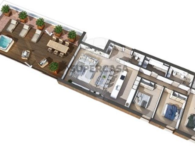 Apartamento T3 em Buarcos