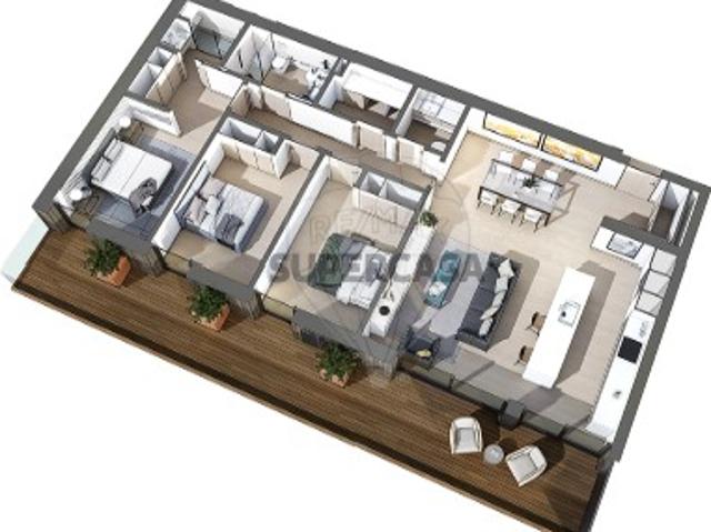 Apartamento T3 em Buarcos