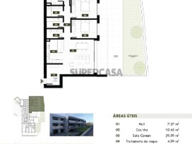 Apartamento T3 em Câmara de Lobos