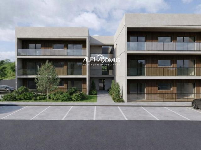 Apartamento T3 em construção em condomínio privado em Leiria