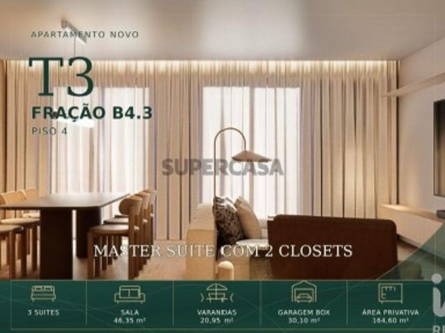 Apartamento T3 em Gondomar São Cosme, Valbom e Jovim de 164,00 m²
