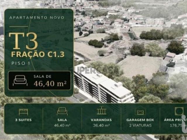 Apartamento T3 em Gondomar São Cosme, Valbom e Jovim de 176,00 m²