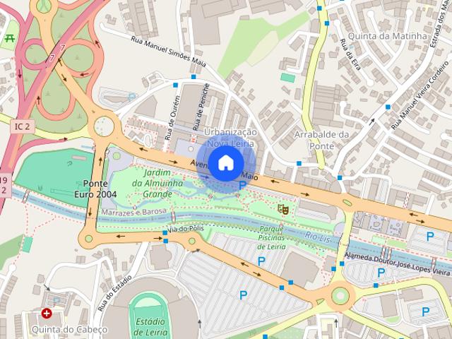 Apartamento T3 em Leiria frente ao novo Parque da Cidade