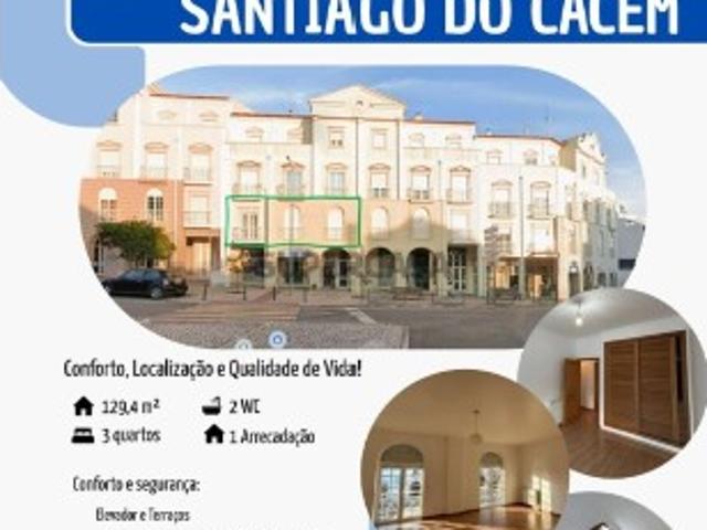 Apartamento T3 em Santiago do Cacém, S.Cruz e S.Bartolomeu da Serra