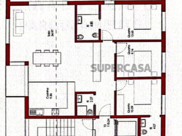 Apartamento T3 em Sé Nova, Santa Cruz, Almedina e São Bartolomeu