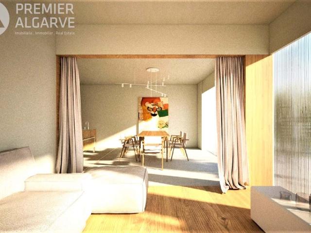 Apartamento T3 moderno com piscina privada e vista mar Faro