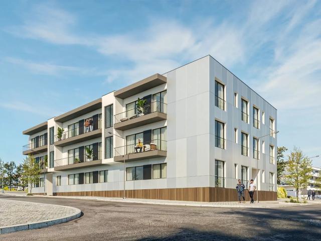 Apartamento T3 Novo c/ Terraço num Condomínio Fechado na Madalena