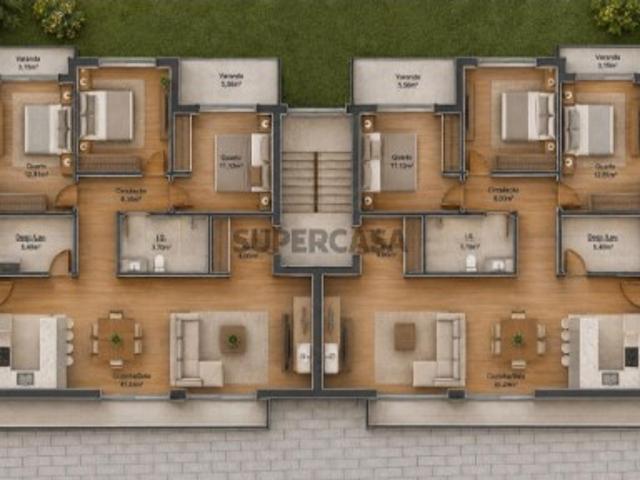 Apartamento T3 Novo Chave na Mão