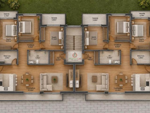 Apartamento T3 Novo Chave na Mão