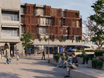 Apartamento T3 novo com varanda em empreendimento de luxo no centro histórico de Braga
