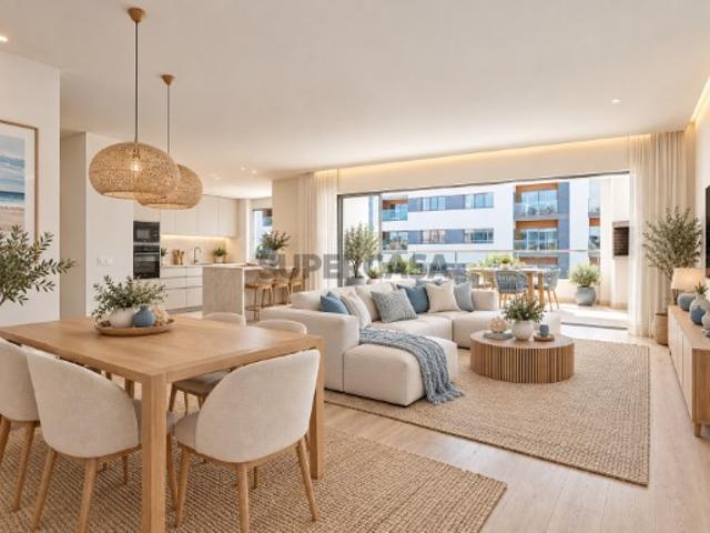 Apartamento T3 Novo com Varandas e Parqueamento | Alto dos Moinhos, Montijo