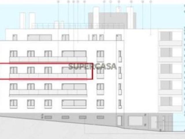 Apartamento T3 Novo, com arrecadação e varanda vista rio, 1a linha junto ao Rio