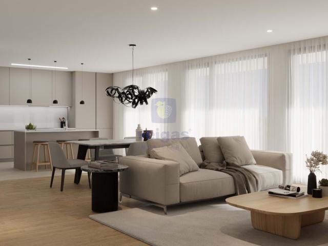 Apartamento T3 Novo em Leiria, Parceiros, com garagem box fechada para 2 viaturas e elevador