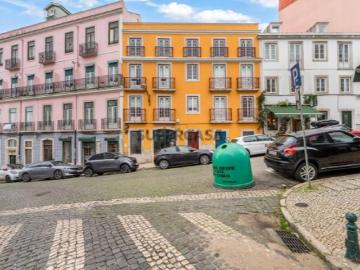 Apartamento T3 novo, Praça da Alegria, Lisboa