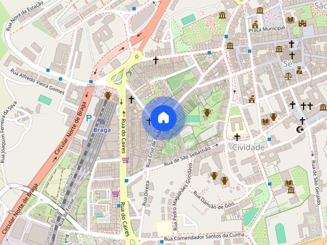 Apartamento T3 p/ arrendamento o centro da cidade!