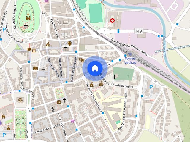 Apartamento T3 para alugar em Torres Vedras