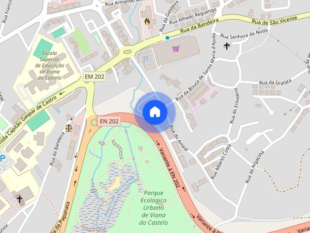Apartamento T3 para alugar em Viana do Castelo
