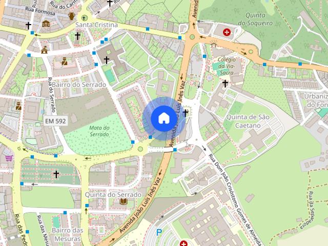 Apartamento T3 para alugar em Viseu
