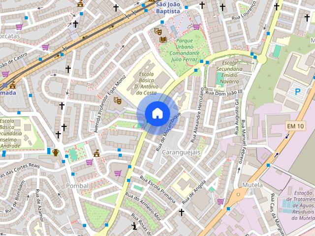 Apartamento T3 para alugar em Almada