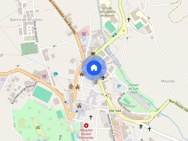 Apartamento T3 para alugar em Arganil