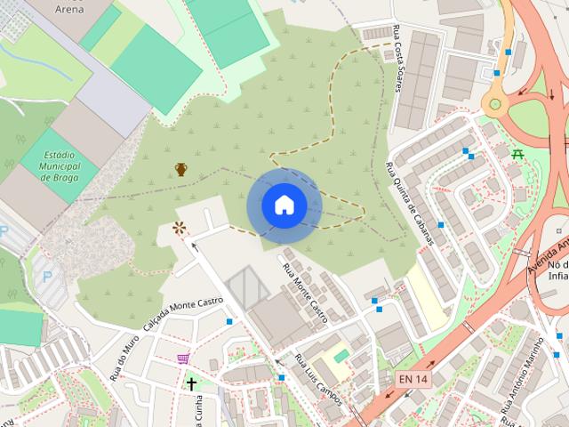Apartamento T3 para alugar em Braga