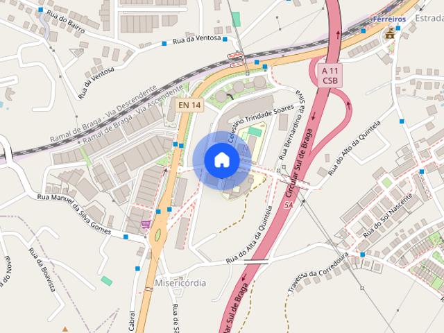 Apartamento T3 para alugar em Braga