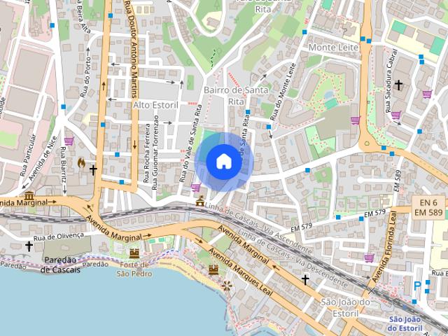 Apartamento T3 para alugar em Cascais