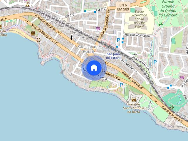 Apartamento T3 para alugar em Cascais