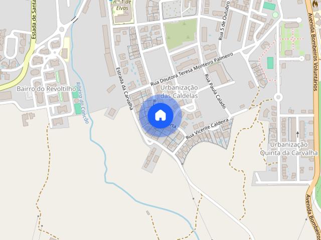 Apartamento T3 para alugar em Elvas