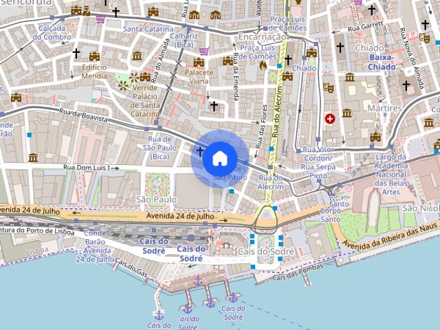 Apartamento T3 para alugar em Lisboa