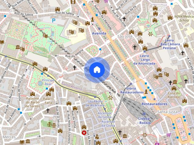 Apartamento T3 para alugar em Lisboa