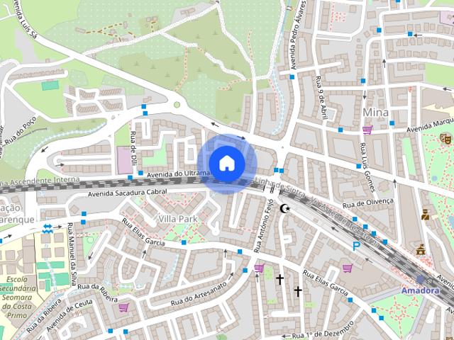 Apartamento T3 para alugar na Amadora