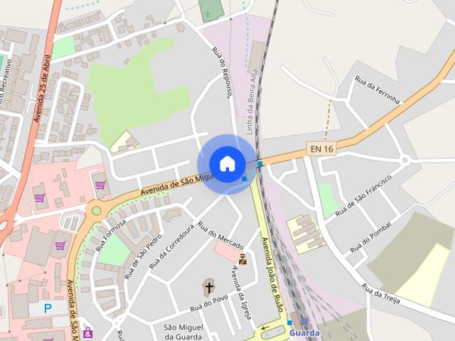 Apartamento T3 para alugar na Guarda