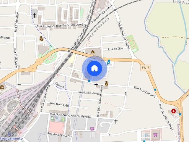 Apartamento T3 para alugar no Entroncamento