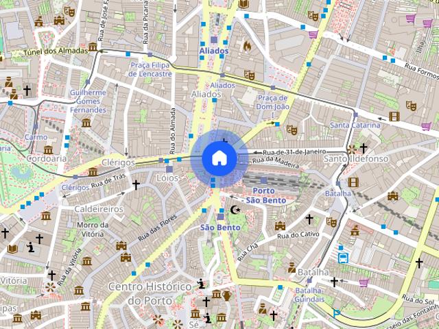 Apartamento T3 para alugar no Porto