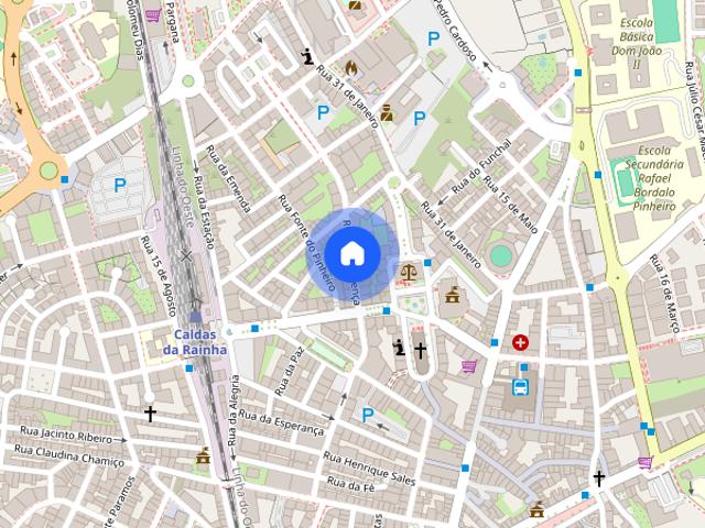 Apartamento T3 Premium no Centro das Caldas da Rainha | Estudantes