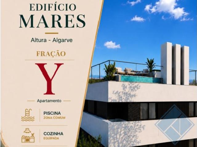 Apartamento T0+1 Fração Y | Varanda + Estacionamento | Edifício Mares