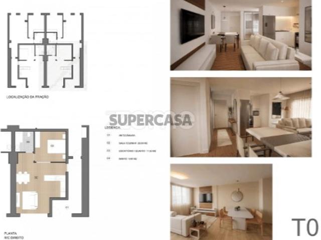 Apartamento T0+1 Novo e Totalmente Eequipado
