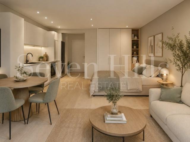 Apartamento T0 com Terraço Último Piso