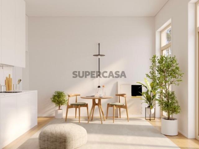 Apartamento T0, com terraço, em novo empreendimento, em Leça da Palmeira