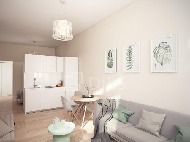 Apartamento T0 com varanda, em novo empreendimento, no Porto